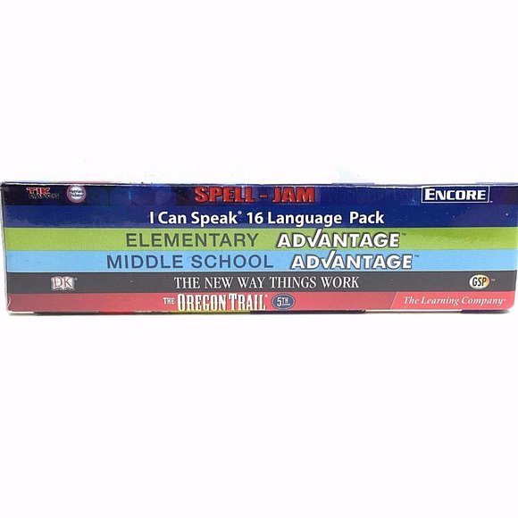 Southwestern School Set PC 6 CD DVD 1042704 Spell Jam I Can Speak Oregon Trail - Picture 2 of 3